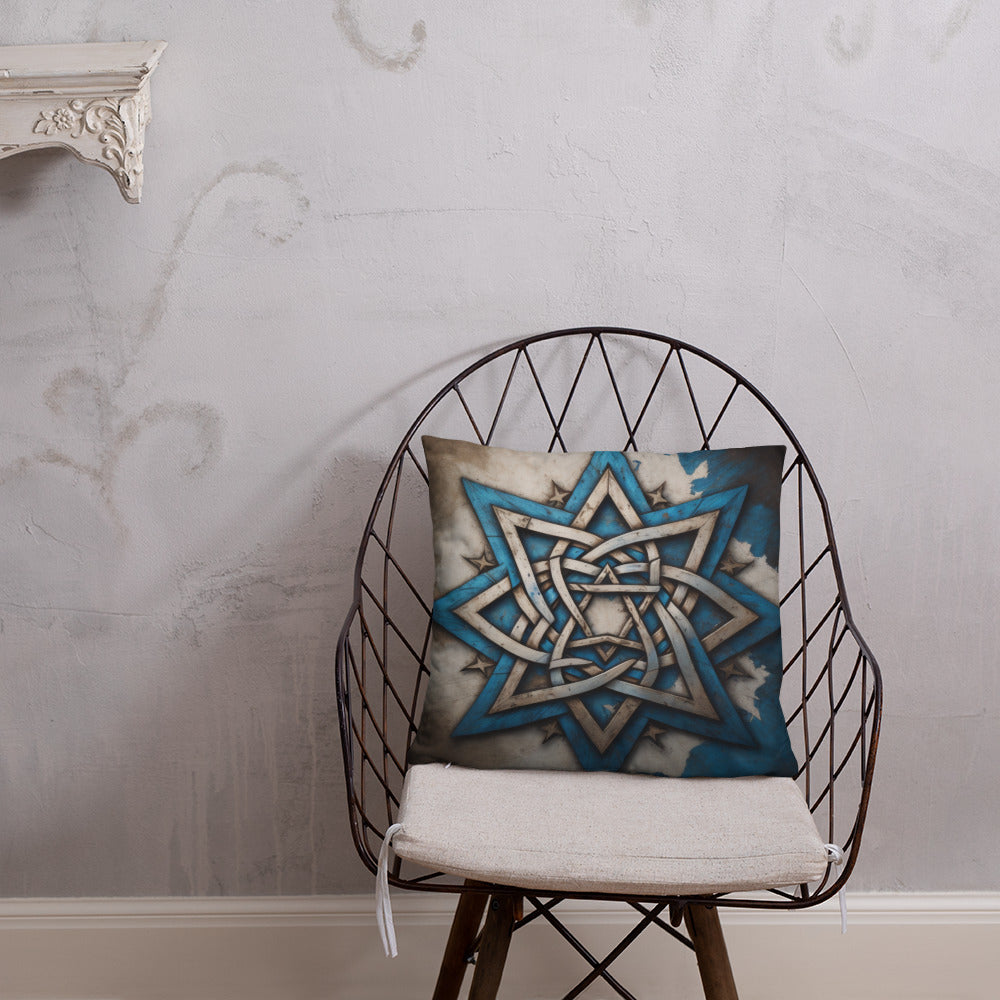 Brave Honor | Star of David | Pillow Case