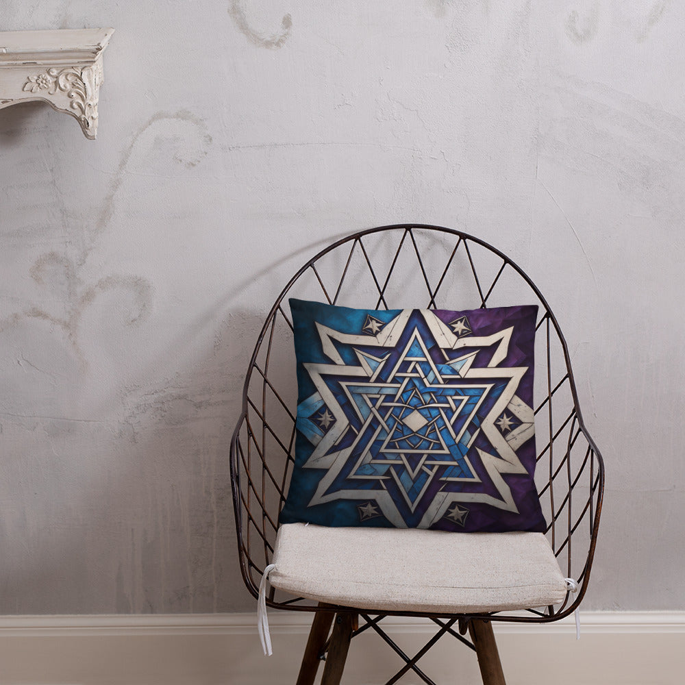 Brave Honor | Star of David | Pillow Case