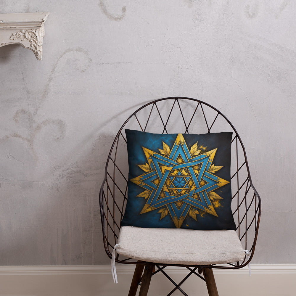 Brave Honor | Star of David | Pillow Case