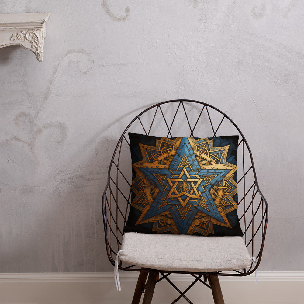 Brave Honor | Star of David | Pillow Case