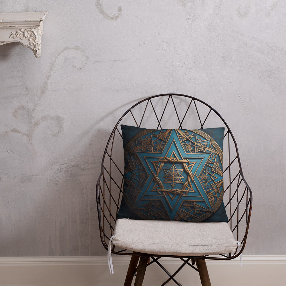 Brave Honor | Star of David | Pillow Case