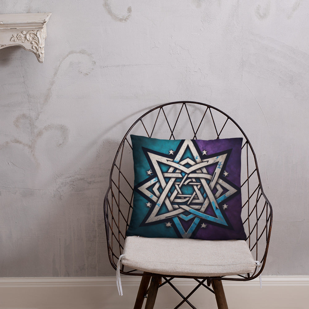 Brave Honor | Star of David | Pillow Case