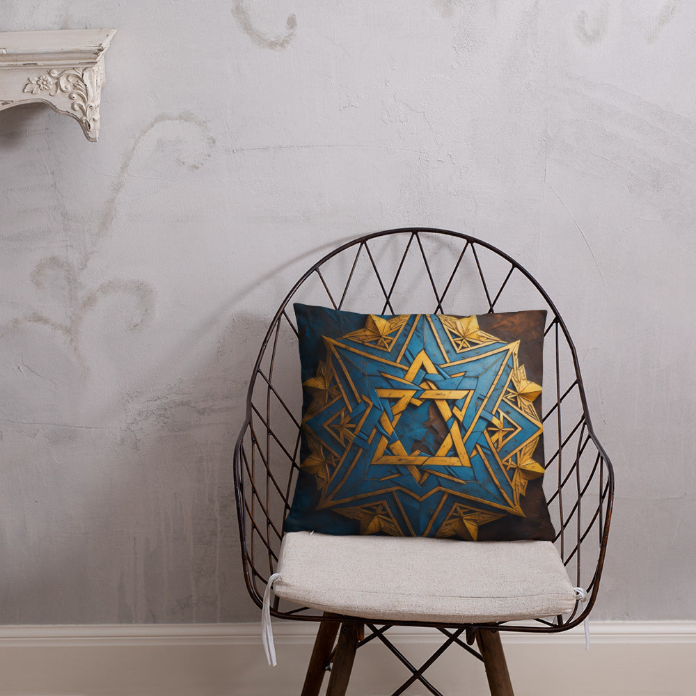 Brave Honor | Star of David | Pillow Case