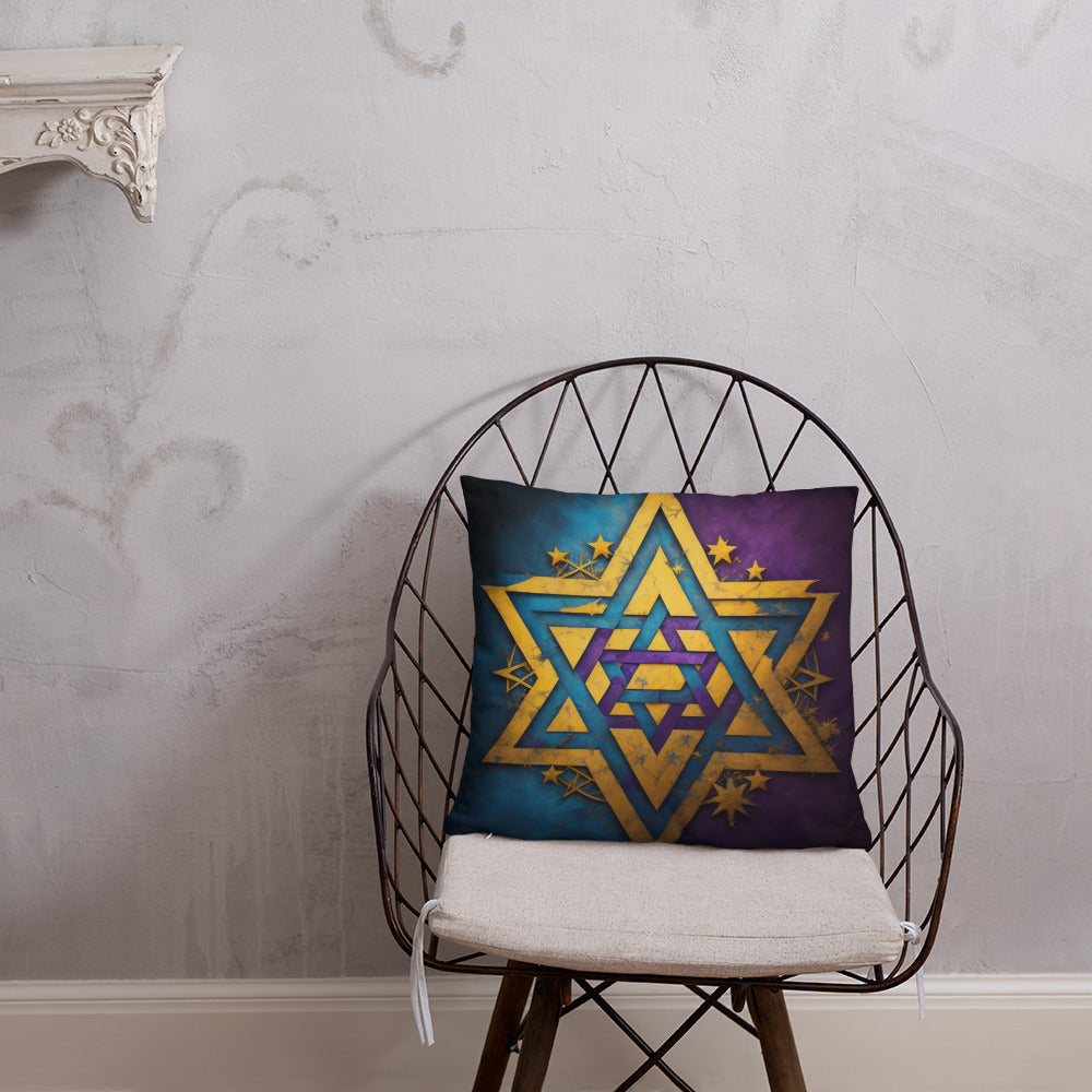 Brave Honor | Star of David | Pillow Case