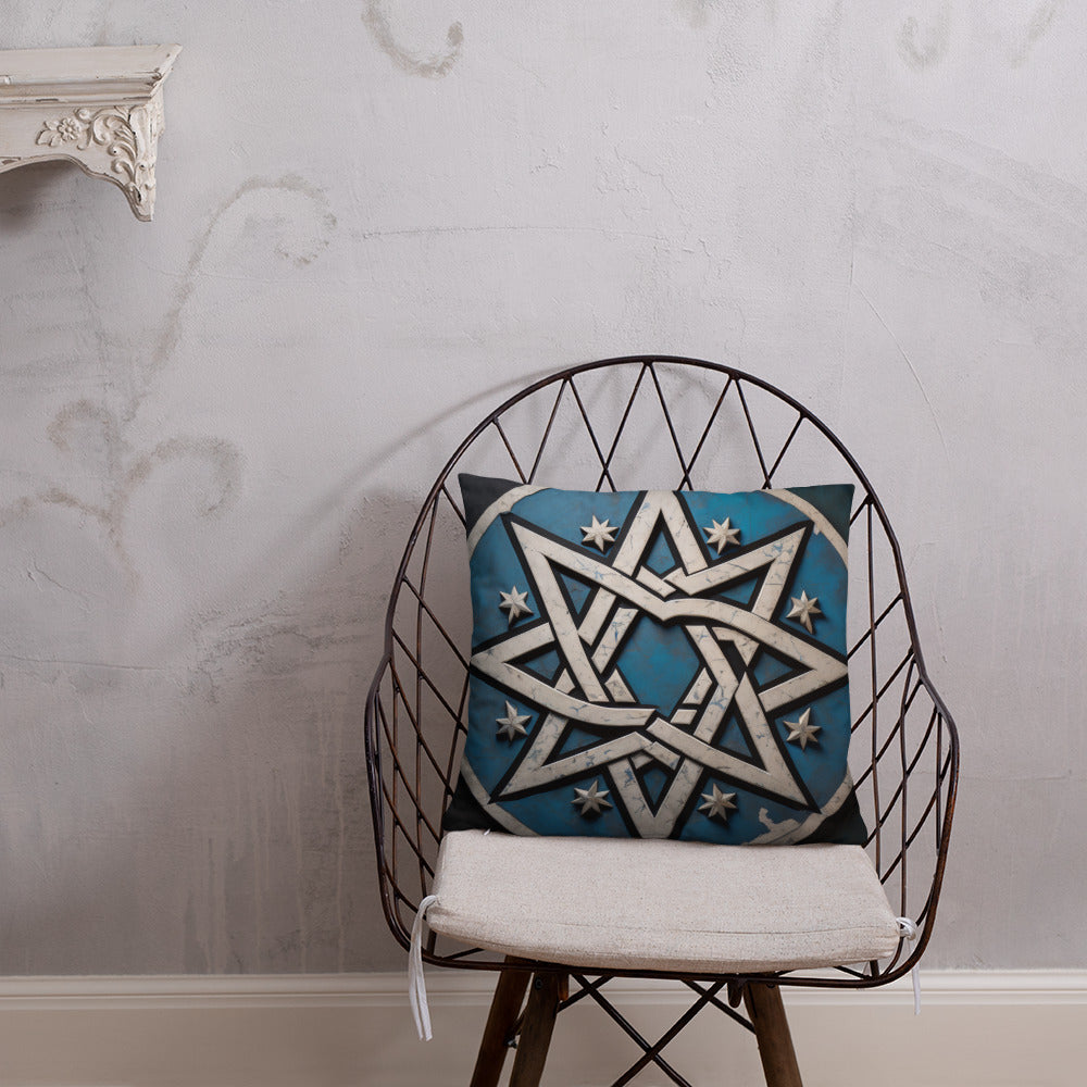 Brave Honor | Star of David | Pillow Case