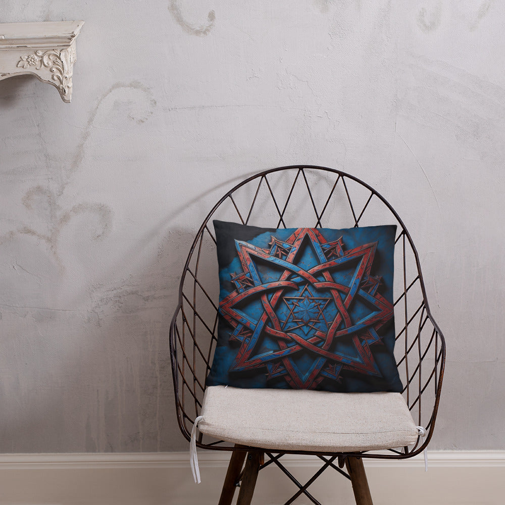 Brave Honor | Star of David | Pillow Case