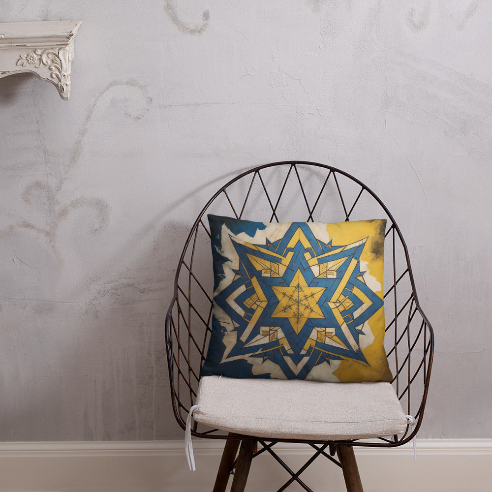 Brave Honor | Star of David | Pillow Case
