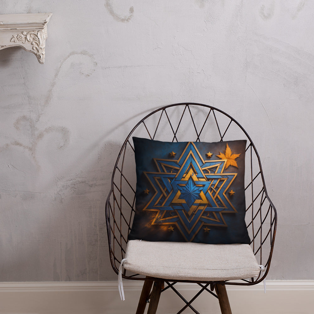 Brave Honor | Star of David | Pillow Case