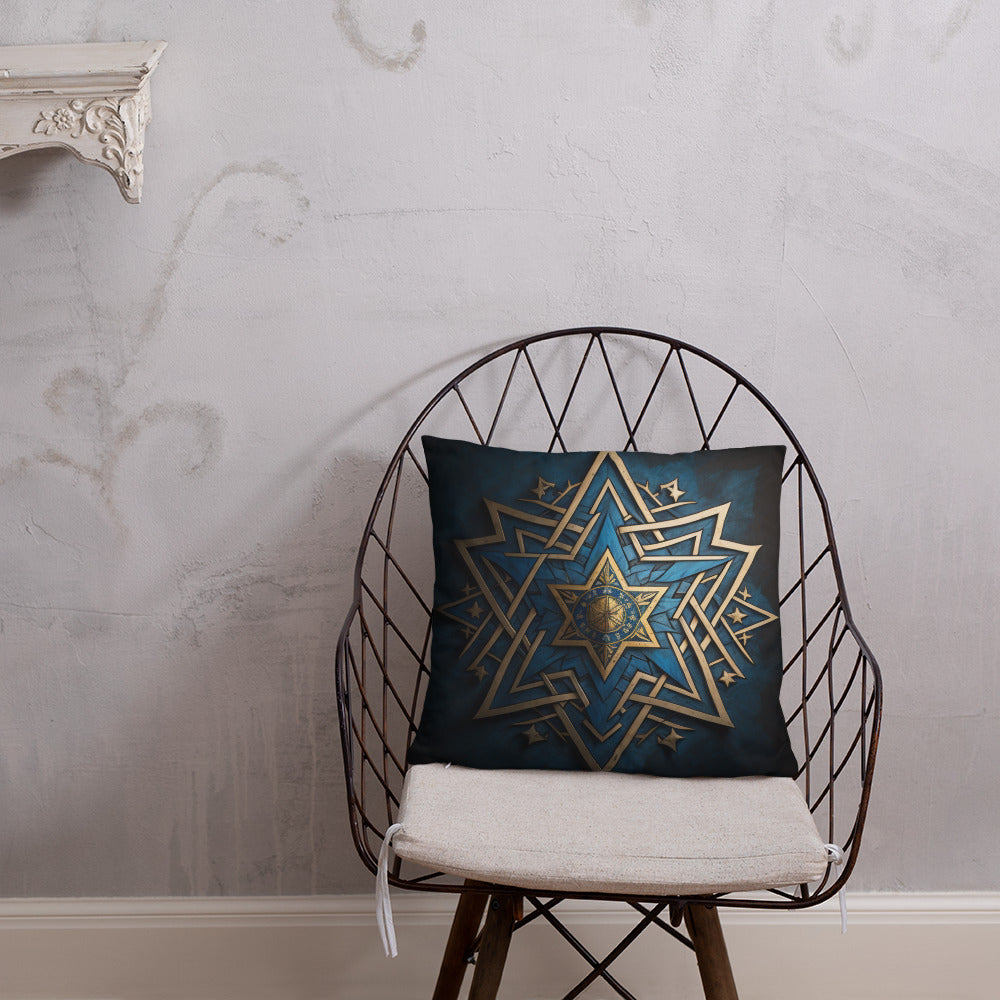 Brave Honor | Star of David | Pillow Case