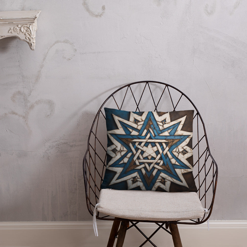 Brave Honor | Star of David | Pillow Case