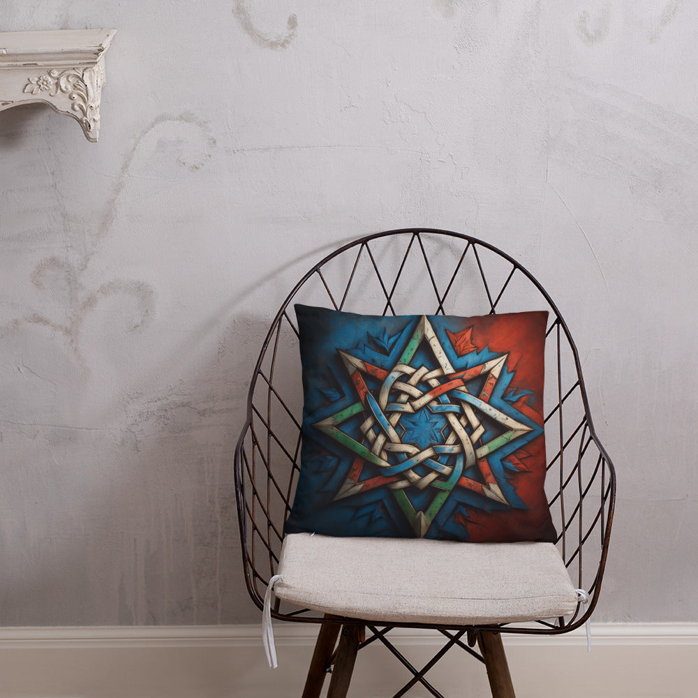 Brave Honor | Star of David | Pillow Case