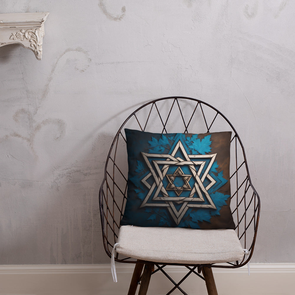 Brave Honor | Star of David | Pillow Case