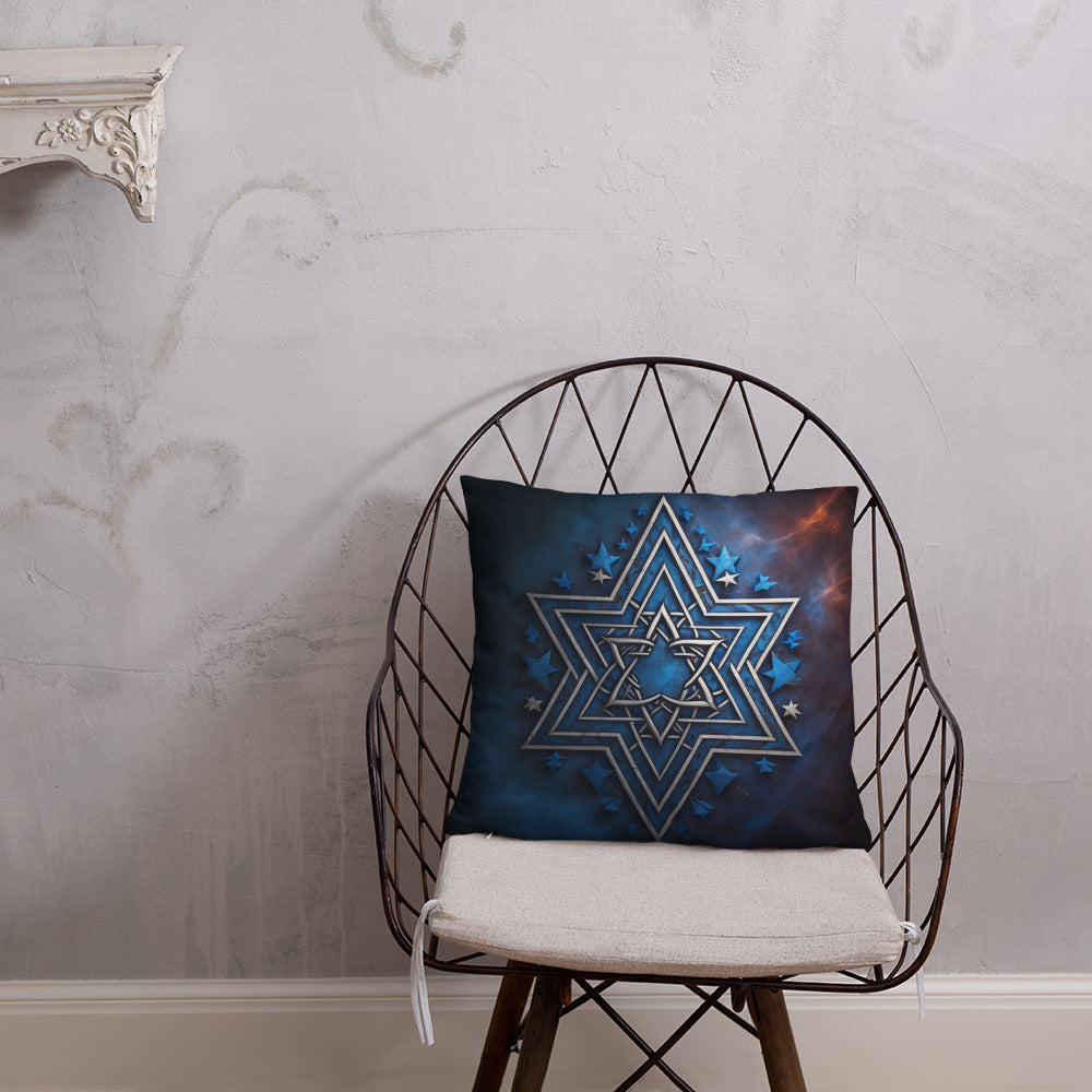 Brave Honor | Star of David | Pillow Case