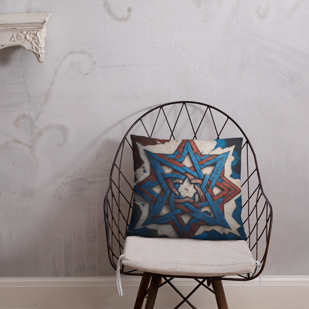 Brave Honor | Star of David | Pillow Case