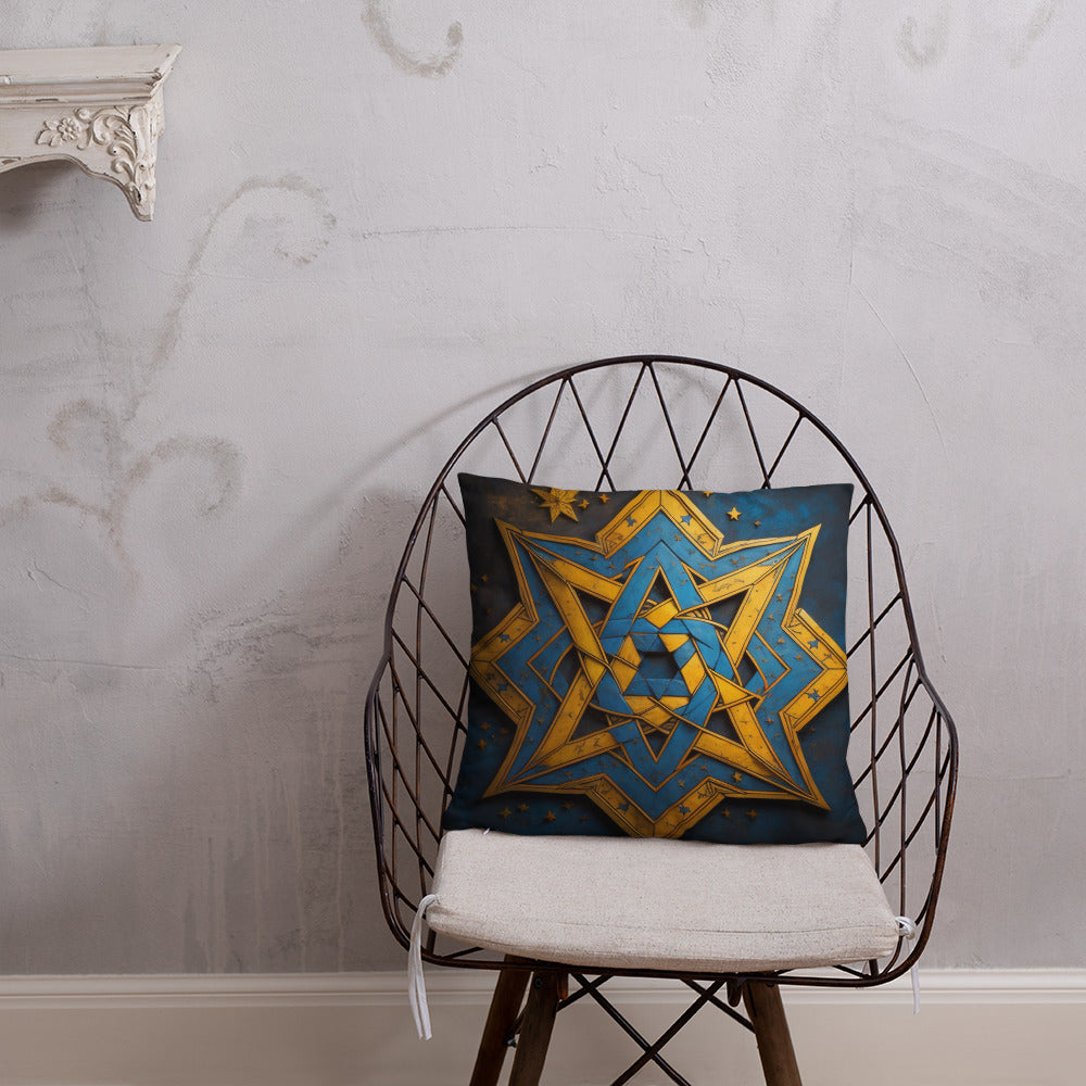 Brave Honor | Star of David | Pillow Case