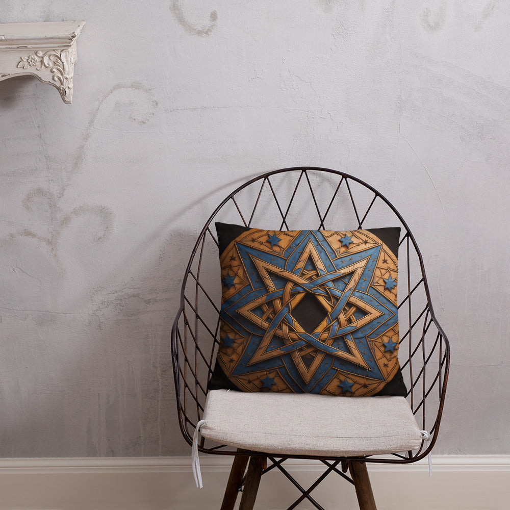 Brave Honor | Star of David | Pillow Case