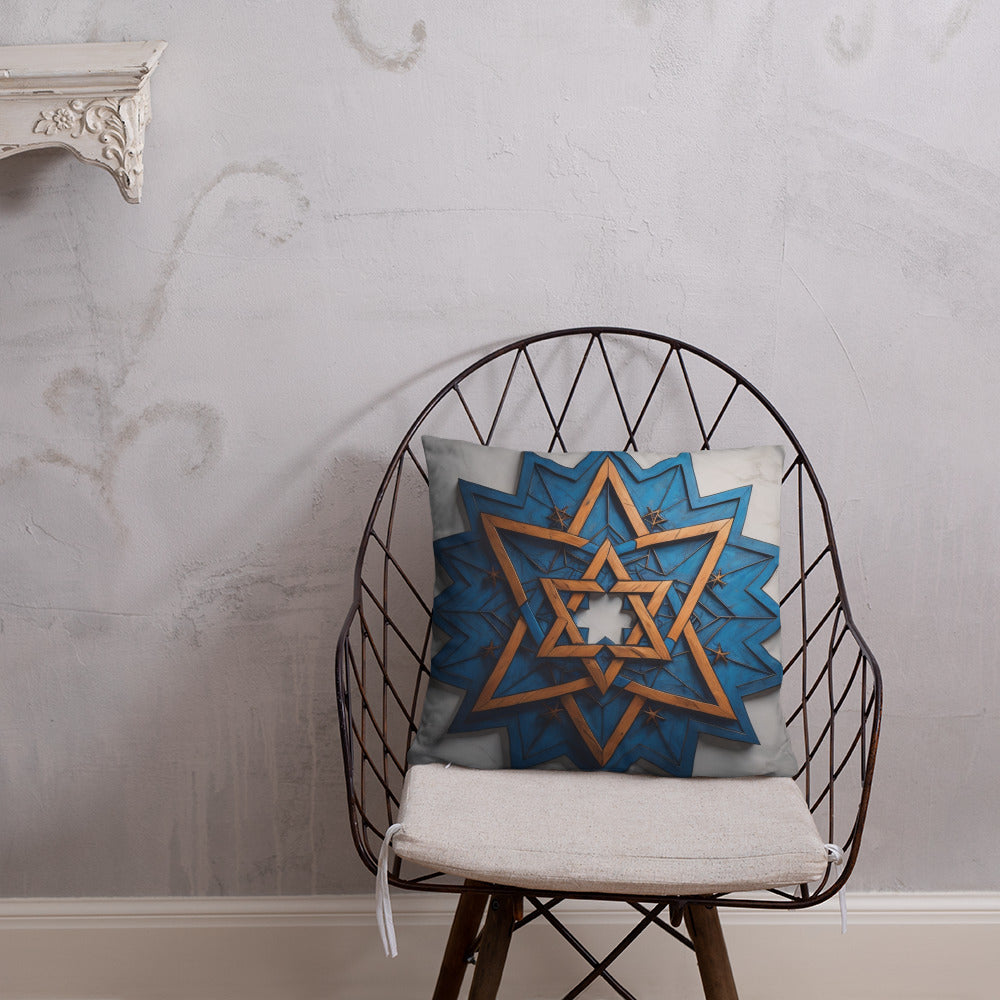 Brave Honor | Star of David | Pillow Case