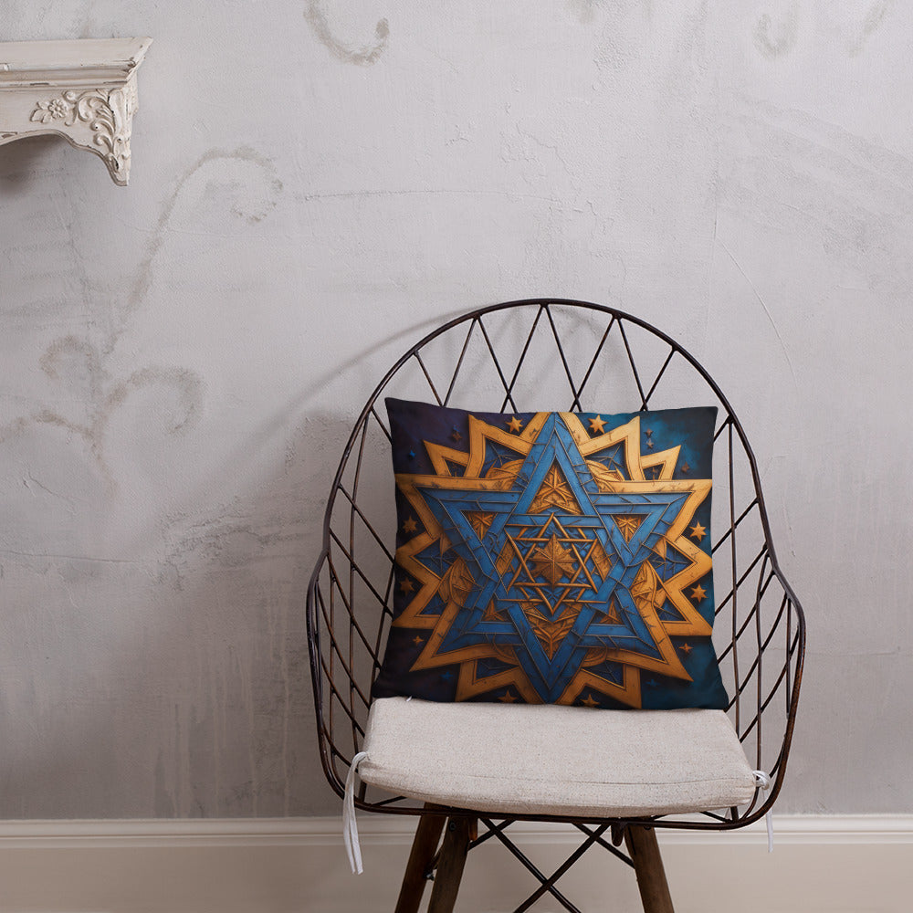 Brave Honor | Star of David | Pillow Case