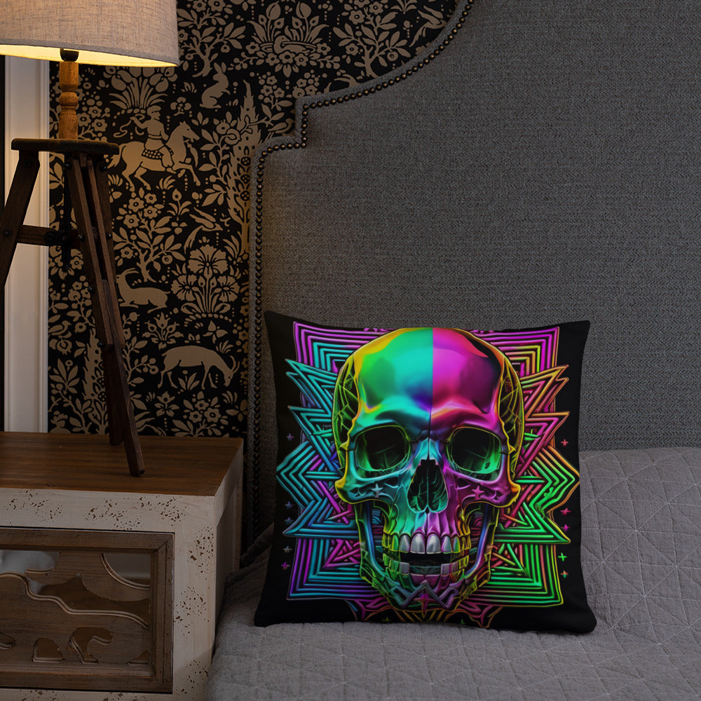 Cromo Skull | Star of David | Pillow Case