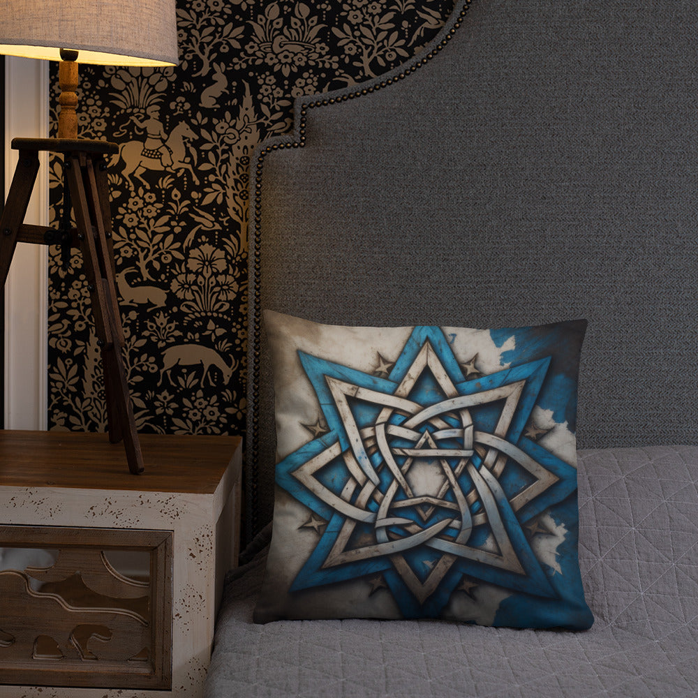 Brave Honor | Star of David | Pillow Case