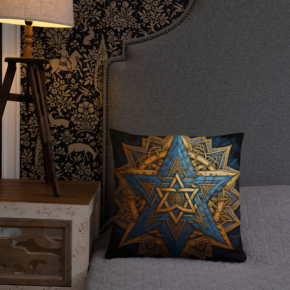 Brave Honor | Star of David | Pillow Case