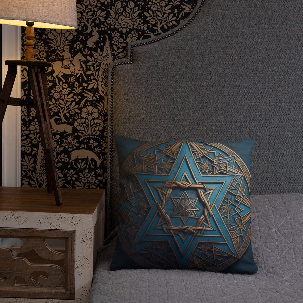 Brave Honor | Star of David | Pillow Case