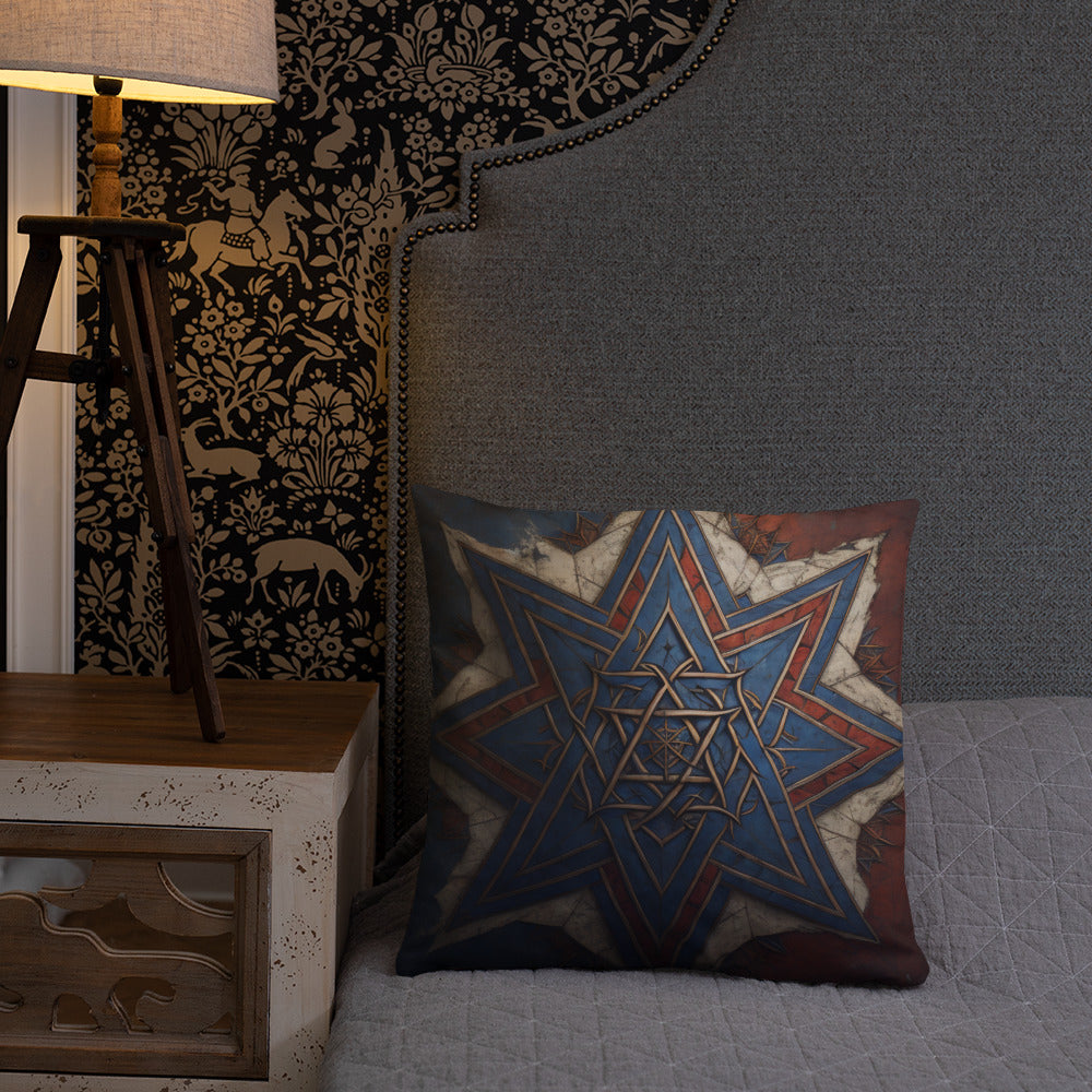 Brave Honor | Star of David | Pillow Case