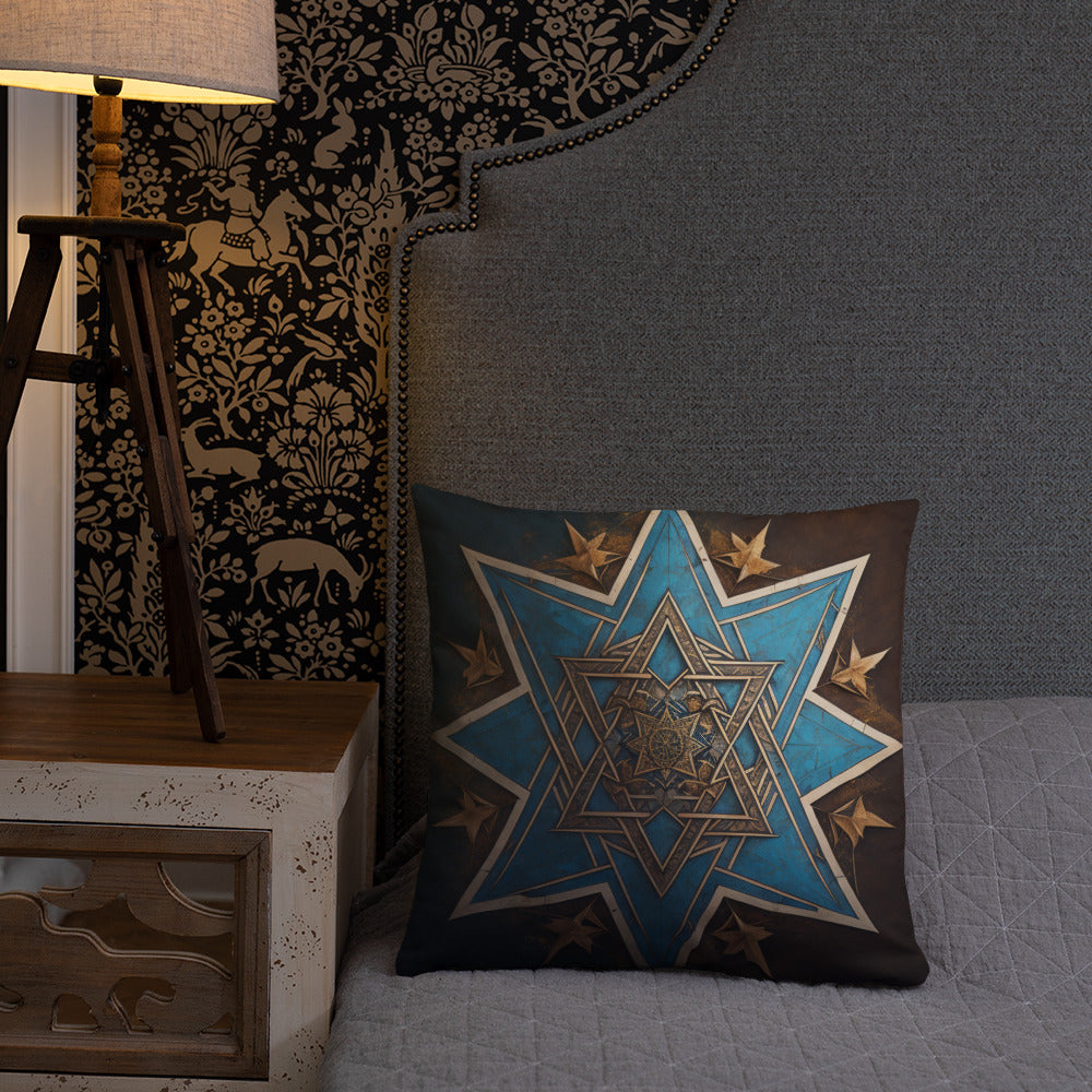 Brave Honor | Star of David | Pillow Case