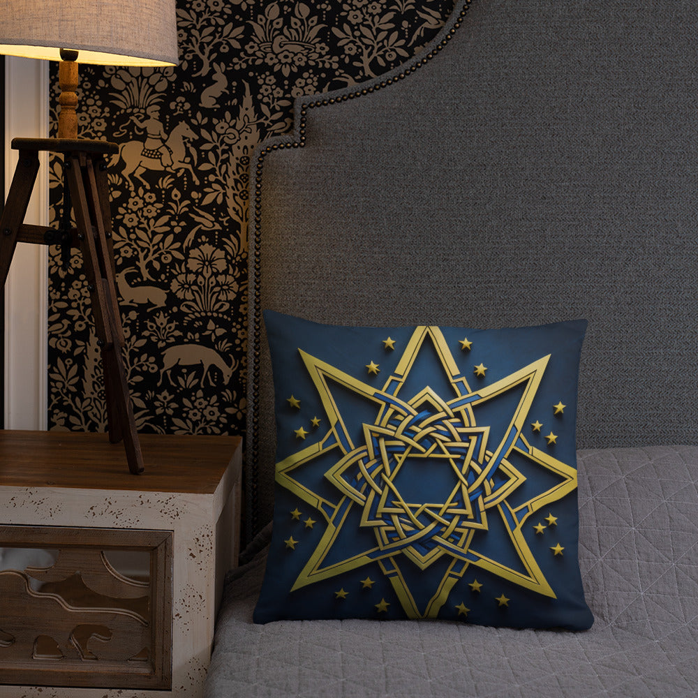 Brave Honor | Star of David | Pillow Case
