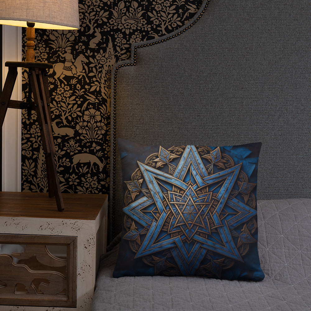 Brave Honor | Star of David | Pillow Case
