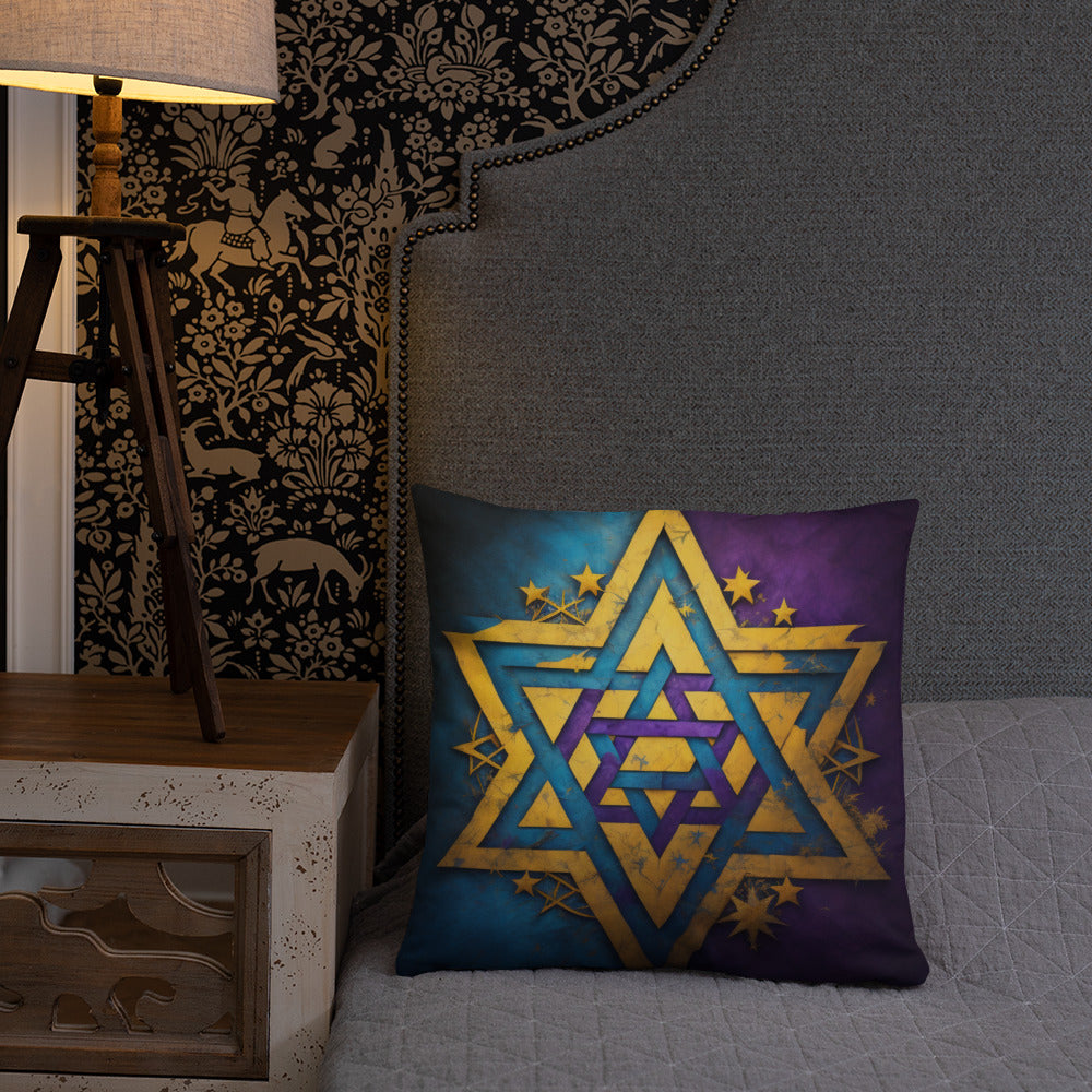Brave Honor | Star of David | Pillow Case
