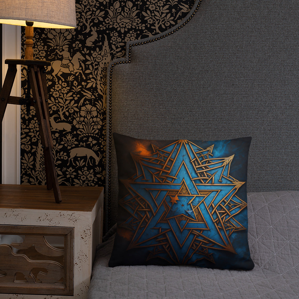 Brave Honor | Star of David | Pillow Case