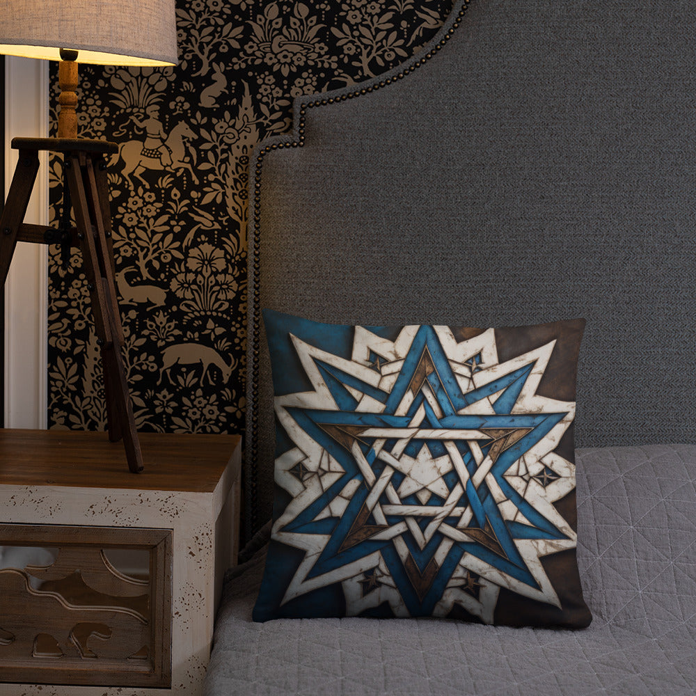 Brave Honor | Star of David | Pillow Case