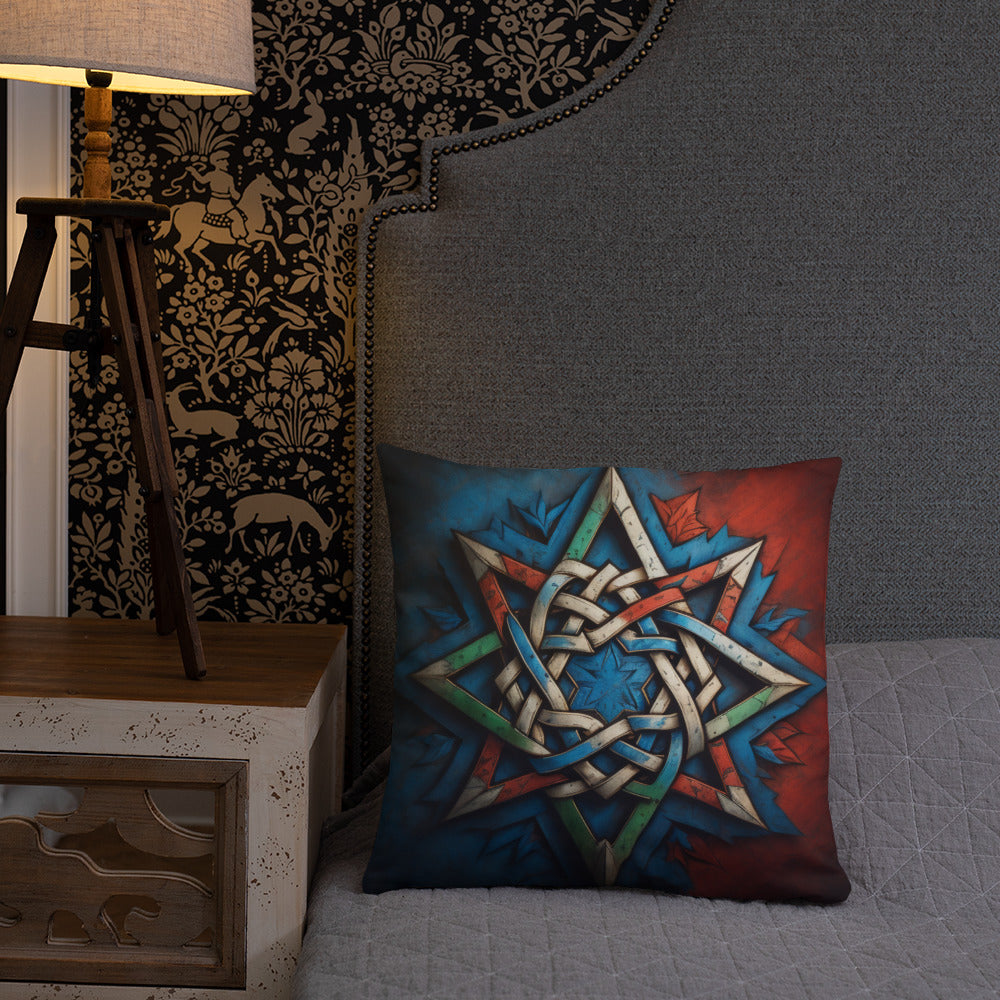 Brave Honor | Star of David | Pillow Case