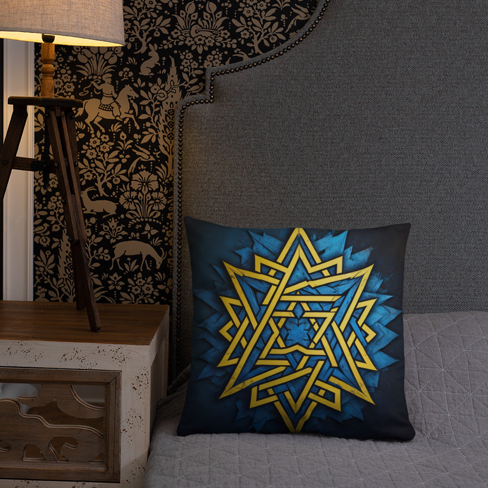 Brave Honor | Star of David | Pillow Case