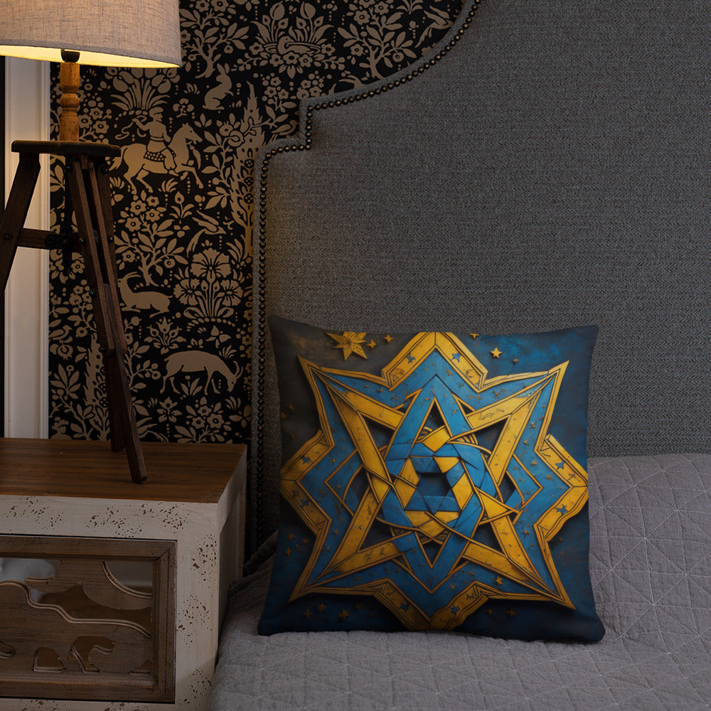 Brave Honor | Star of David | Pillow Case