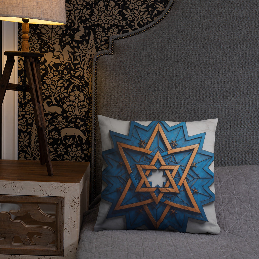 Brave Honor | Star of David | Pillow Case