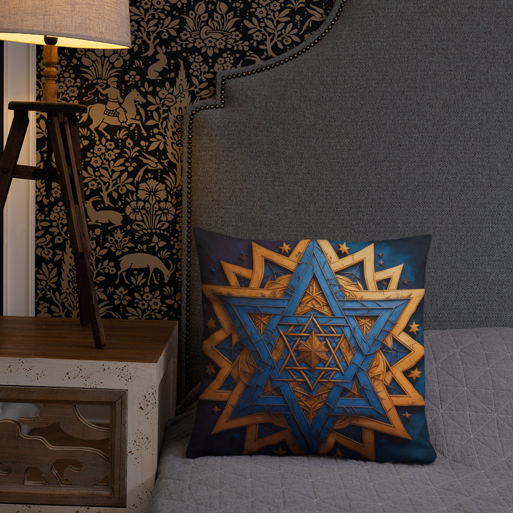 Brave Honor | Star of David | Pillow Case