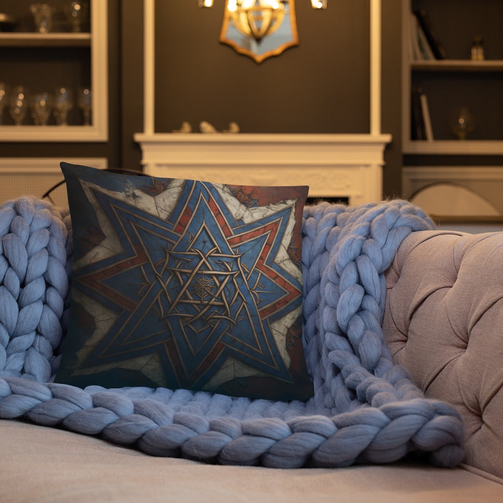 Brave Honor | Star of David | Pillow Case