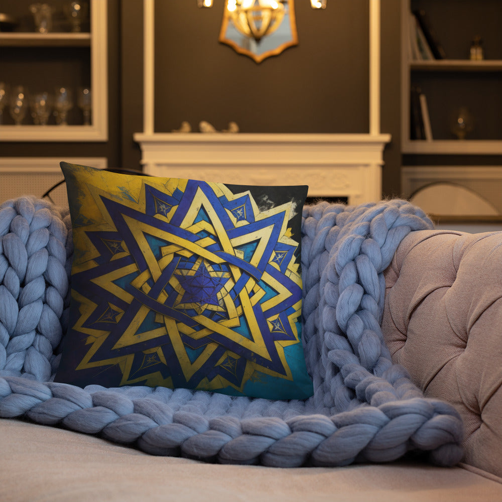 Brave Honor | Star of David | Pillow Case