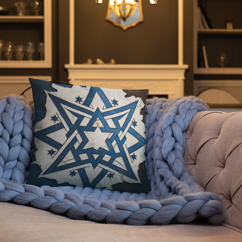 Brave Honor | Star of David | Pillow Case