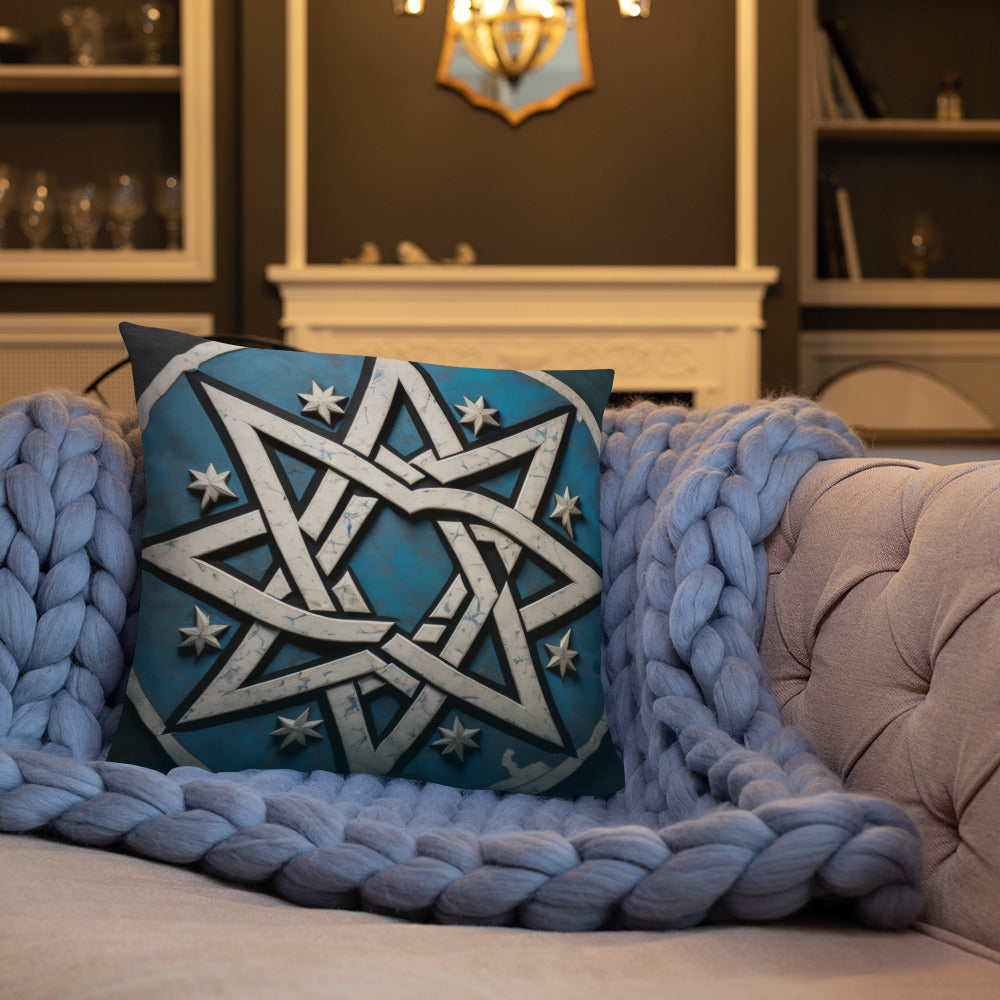 Brave Honor | Star of David | Pillow Case