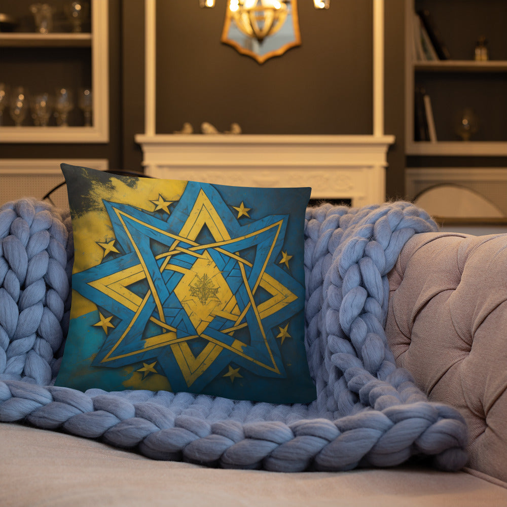 Brave Honor | Star of David | Pillow Case