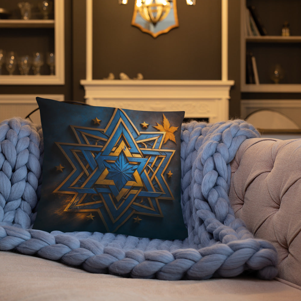 Brave Honor | Star of David | Pillow Case