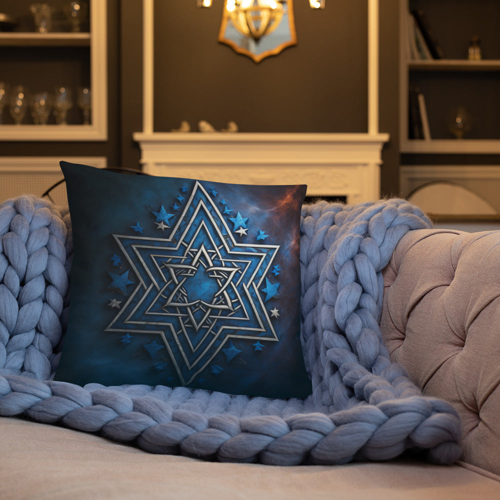 Brave Honor | Star of David | Pillow Case