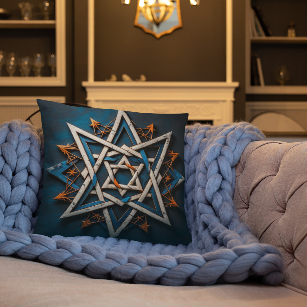 Brave Honor | Star of David | Pillow Case