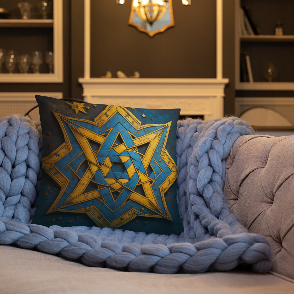 Brave Honor | Star of David | Pillow Case
