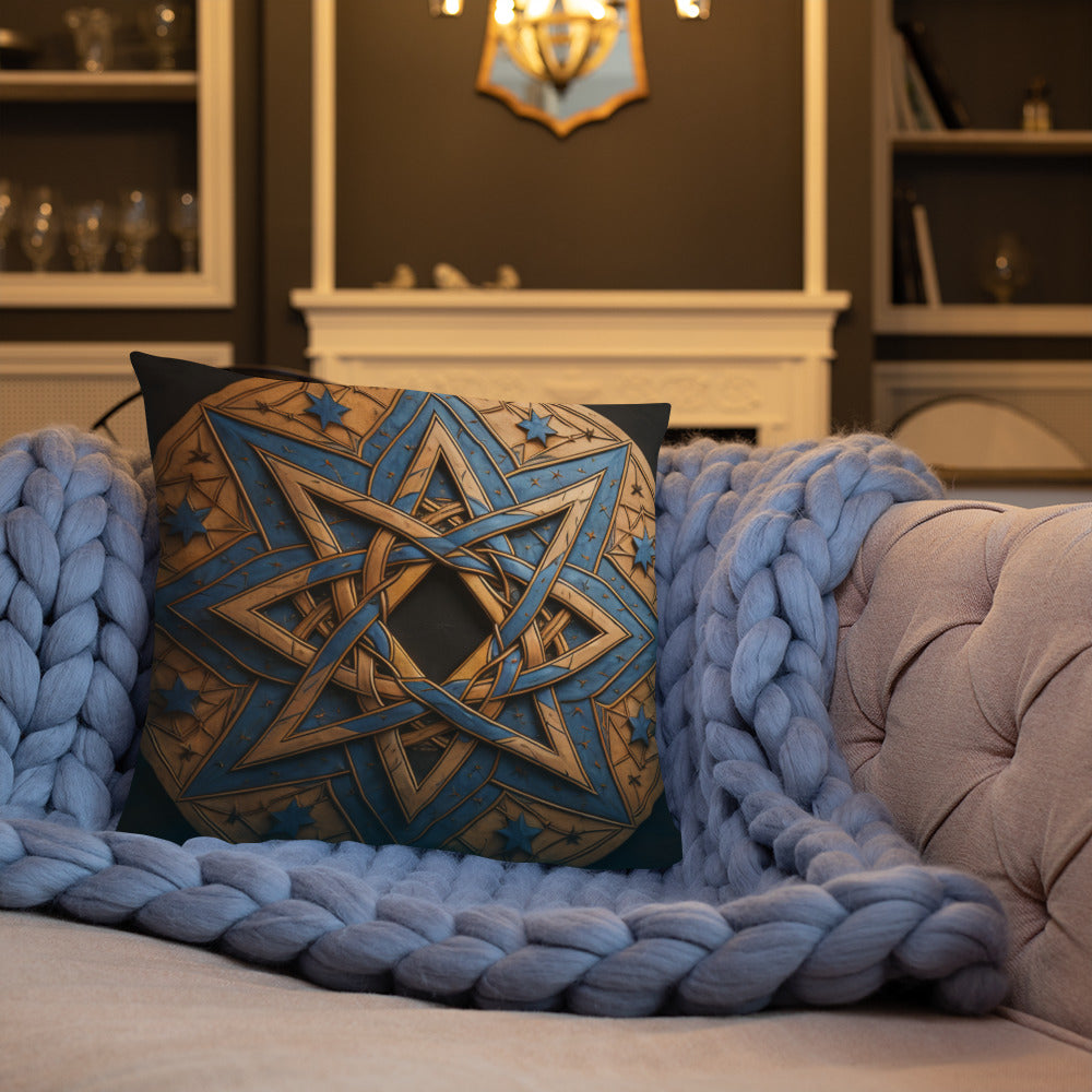 Brave Honor | Star of David | Pillow Case