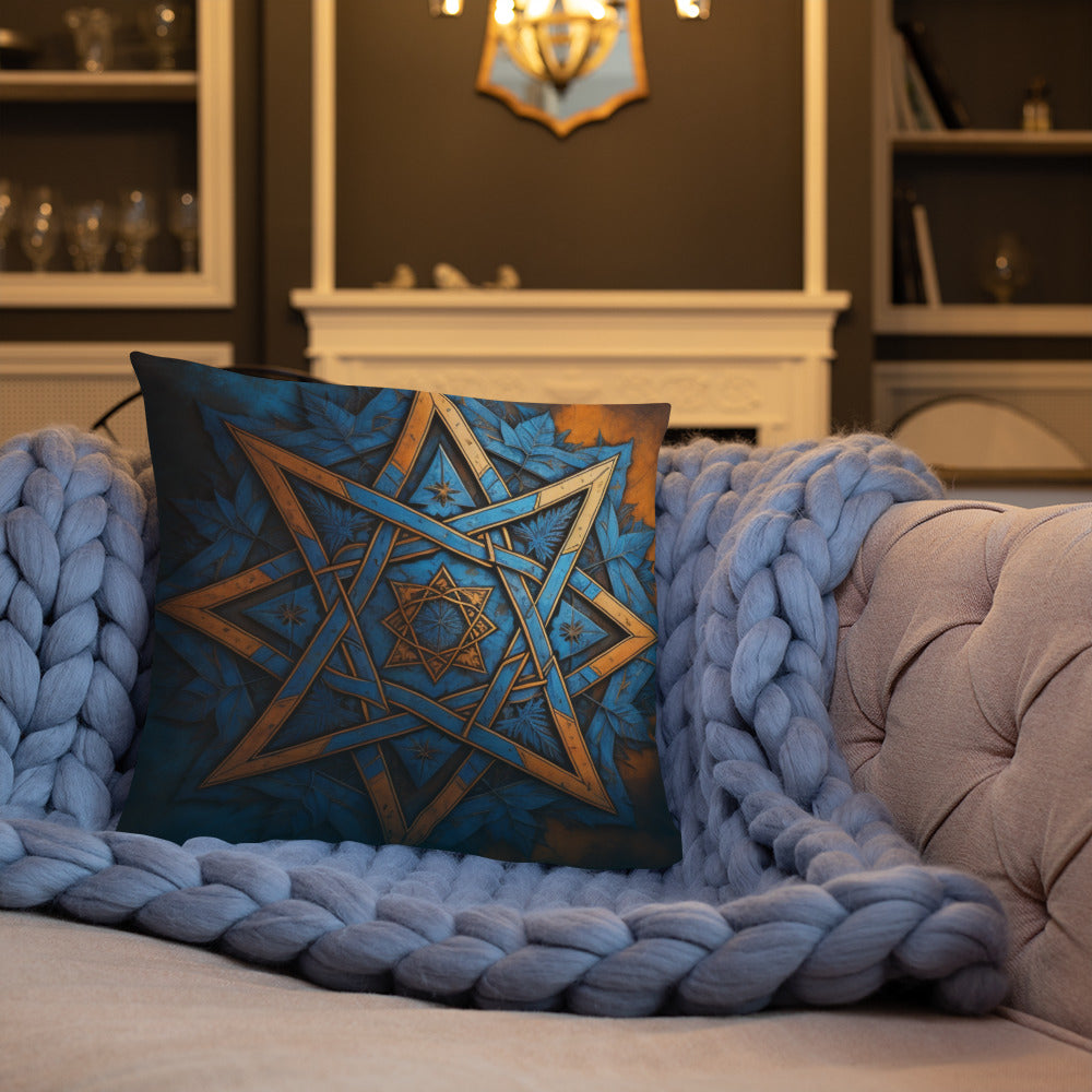Brave Honor | Star of David | Pillow Case