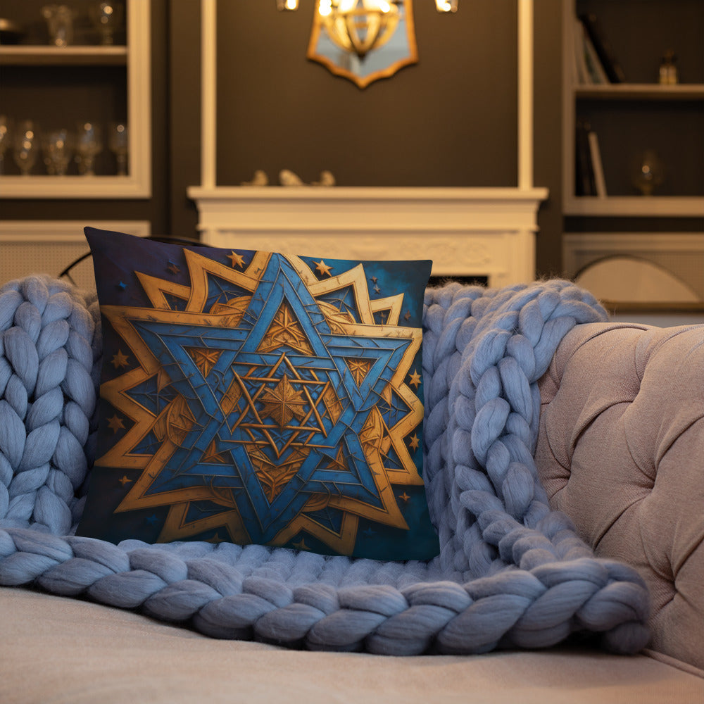 Brave Honor | Star of David | Pillow Case